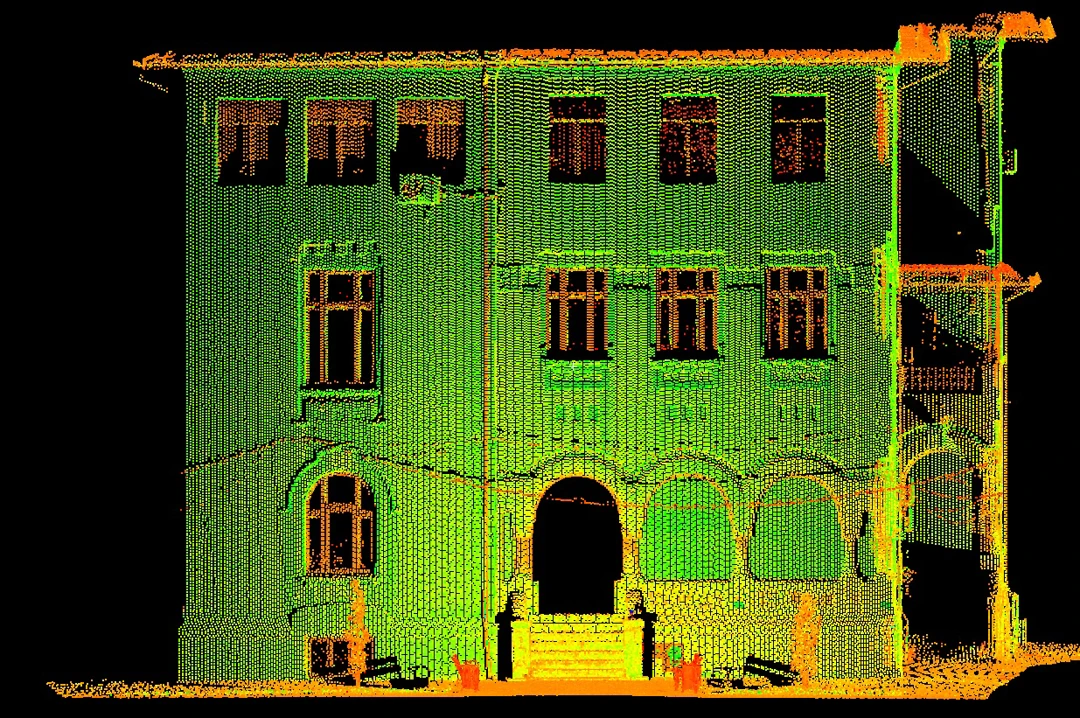 Rilievo laser scanner 3d Palazzo di Agrochimica - Università di Bucarest - Archimeter