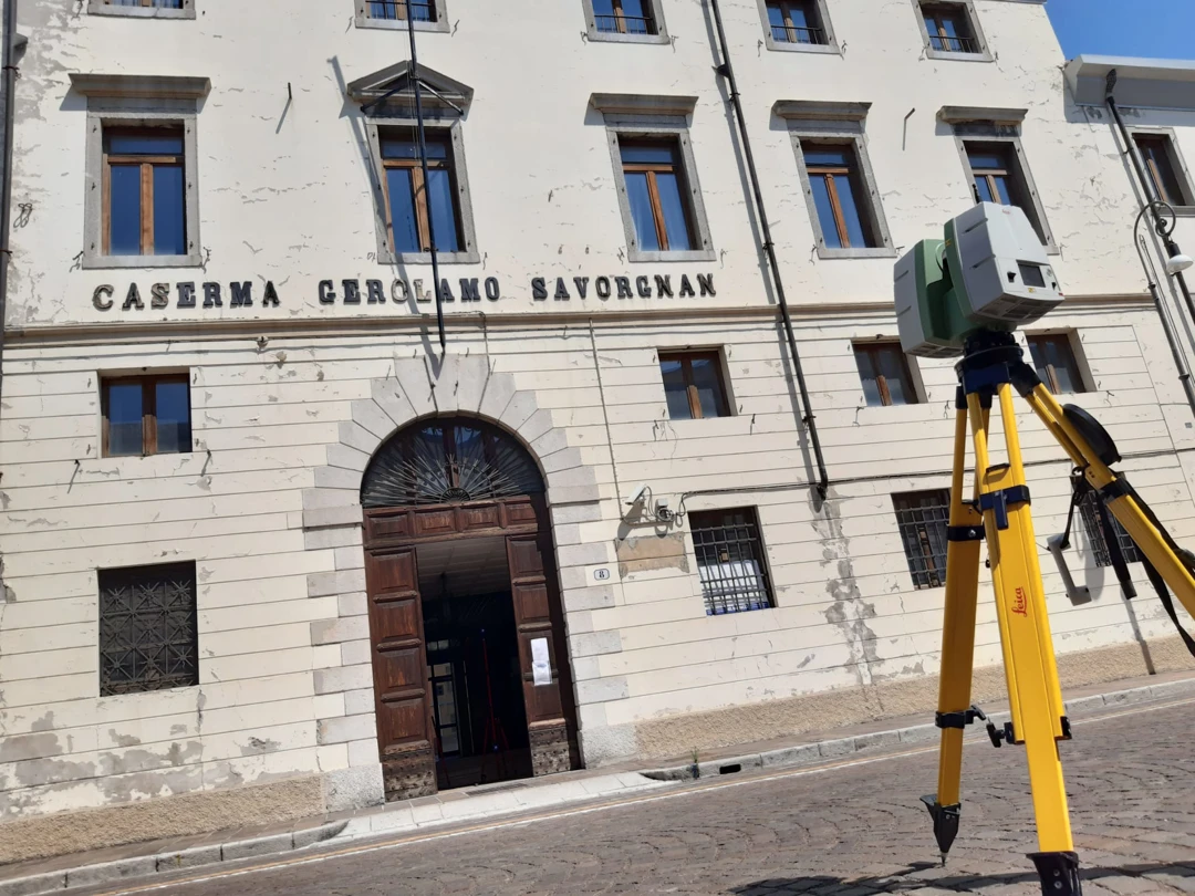External view of Military facility ex Caserma Savorgnan - Udine - Archimeter