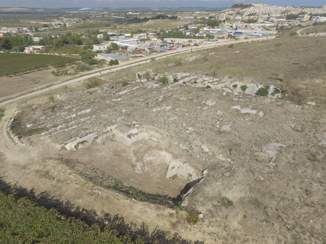 Photomap of a quarry - Archimeter