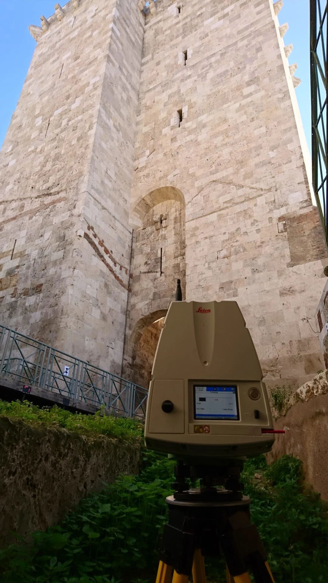 Veduta esterna della torre di San Pancrazio - Cagliari - Archimeter