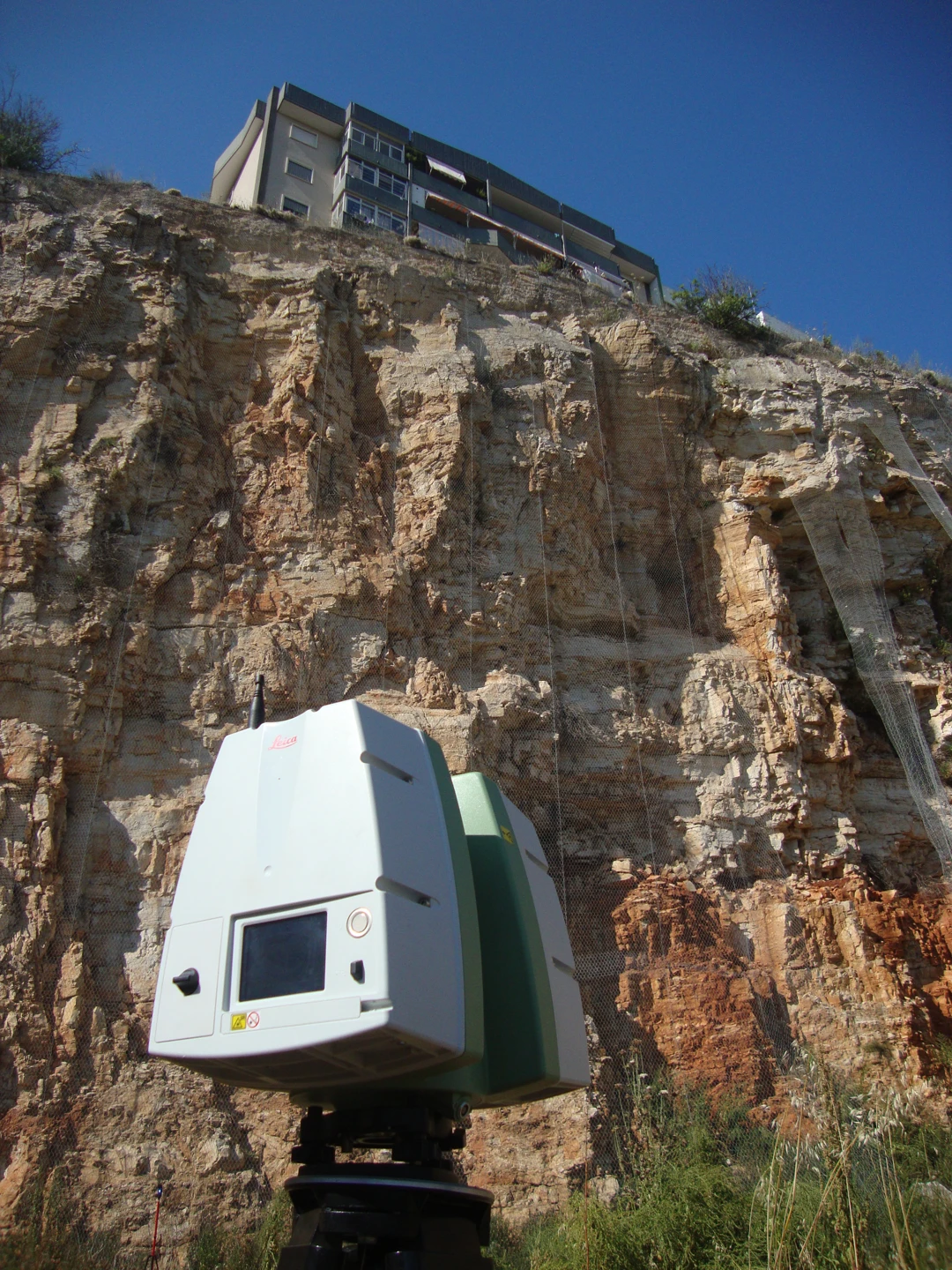 3d laser scanner survey view Ex Quarry Di Maso - Bari - Archimeter