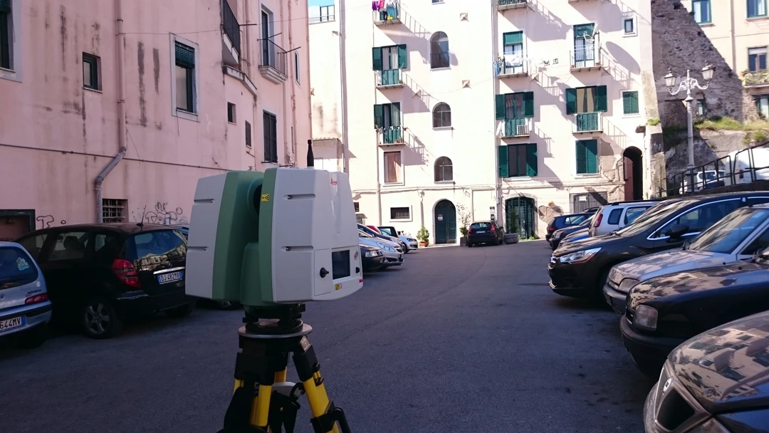 3D laser scanning of Largo San Petrillo - Archimeter
