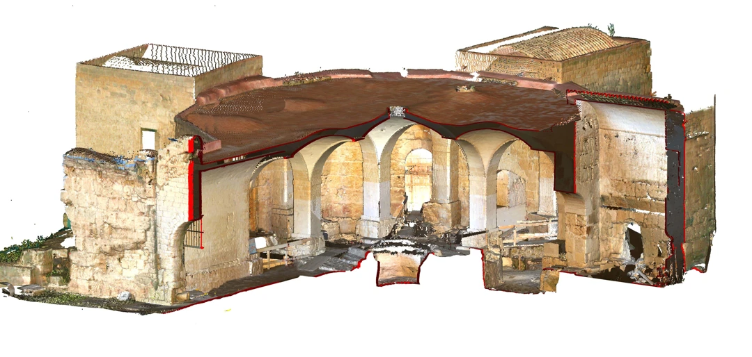 Photomaps Baptistery of San Giovanni - Canosa di Puglia - Archimeter