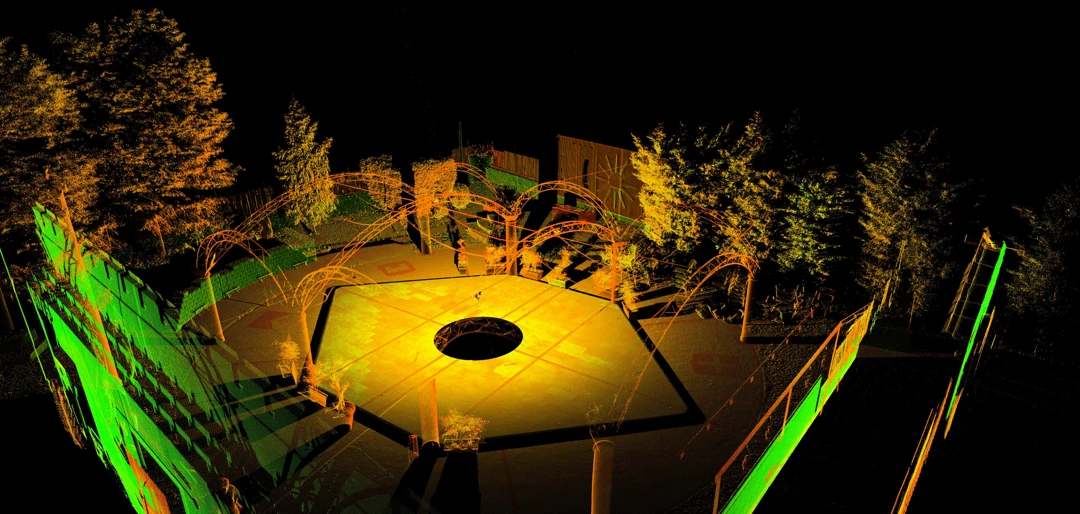 Tensostructure 3d laser scanner survey - Archimeter
