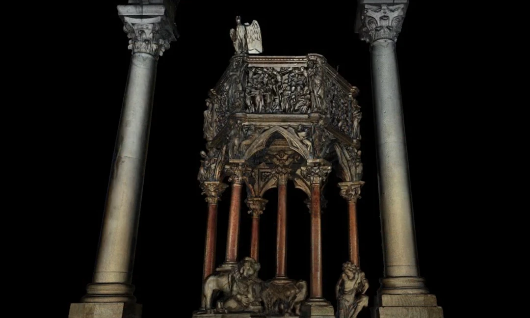 Photogrammetry Pulpit of Sant' Andrea - Pistoia - Archimeter
