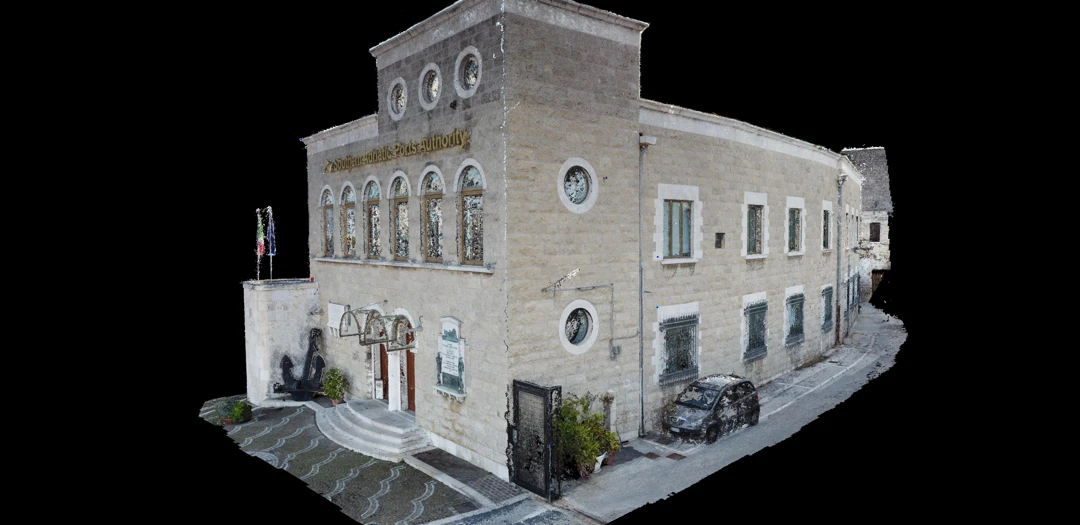 Render Palazzo dell’Autorità Portuale a Bari - Archimeter