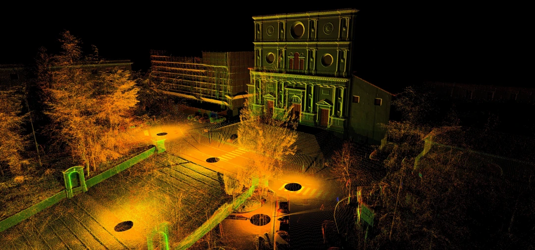3d laser scanner survey of basilica of San Bernardino from Siena – L’Aquila - Archimeter