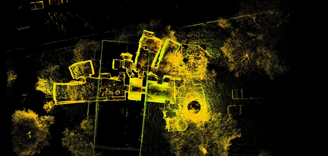 Rilievi laser scanner 3d di Villa Giustiniani a Bari - Archimeter